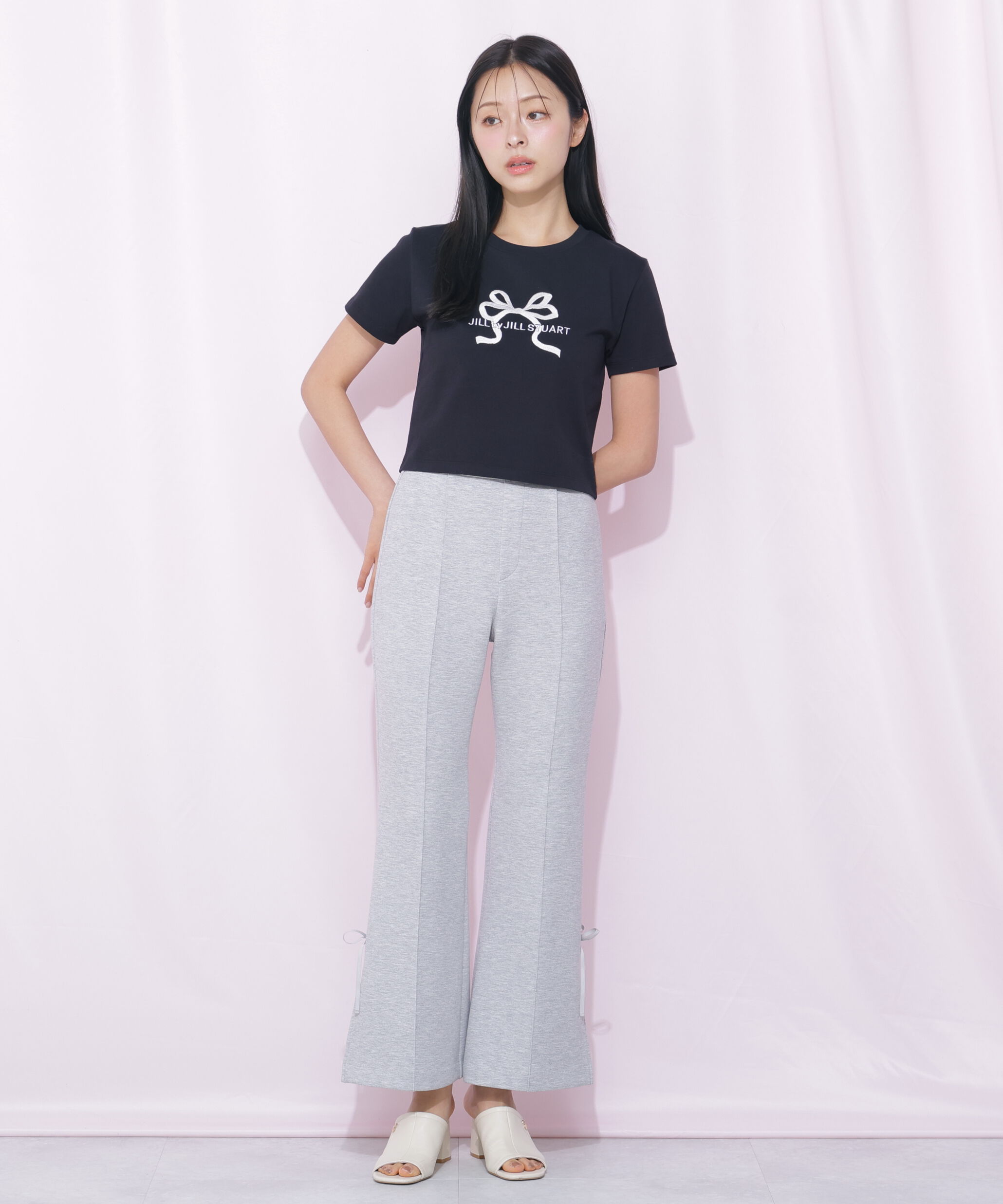  「〈RIBBONシリーズ〉フレアパンツ」|その他|