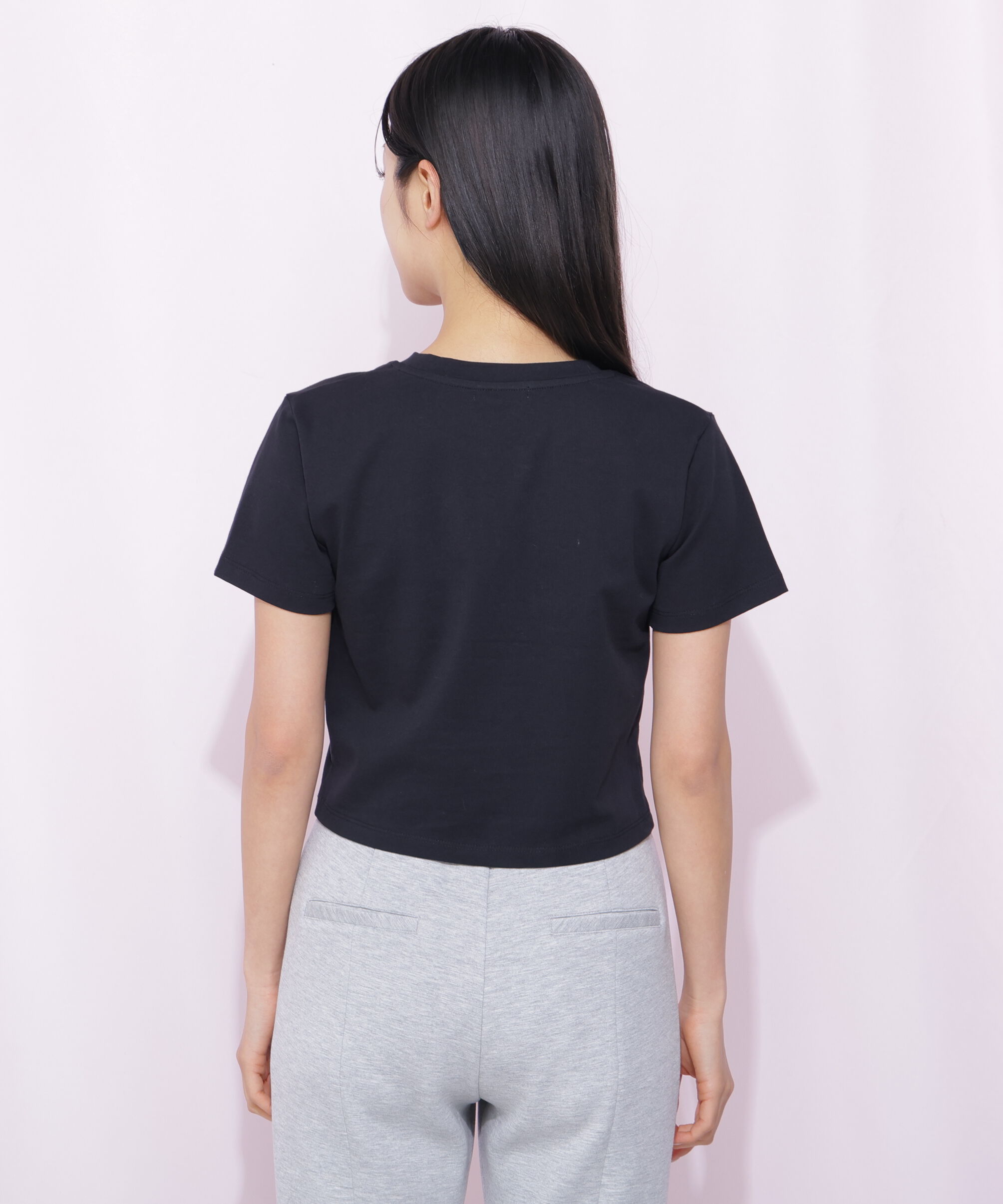  「〈RIBBONシリーズ〉フロントロゴTシャツ」|Tシャツ・カットソー|