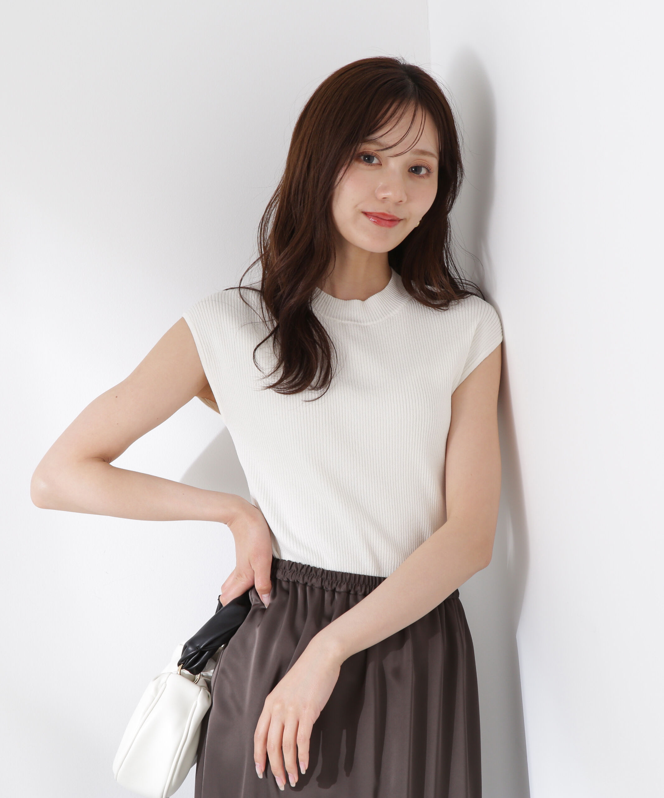 PROPORTION BODY DRESSING「ボトルネックリブニット」|ニット・セーター|