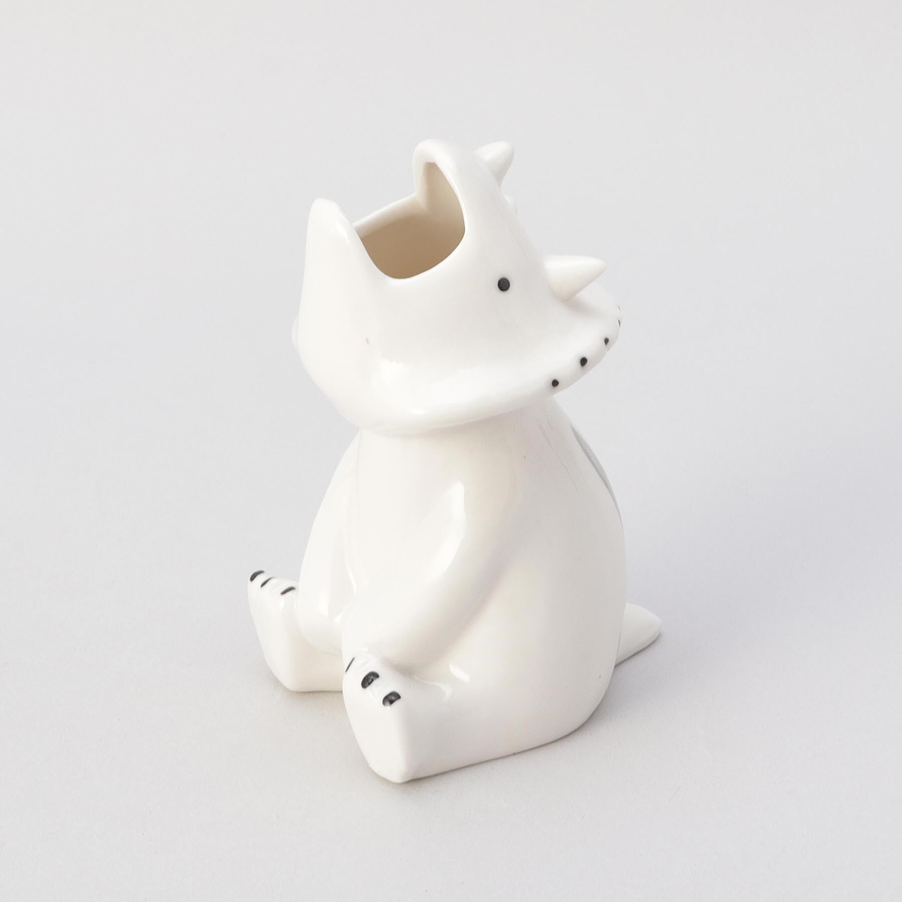 212 KITCHEN STORE「シナリー モチーフフラワーベース トリケラトプス」|その他|その他