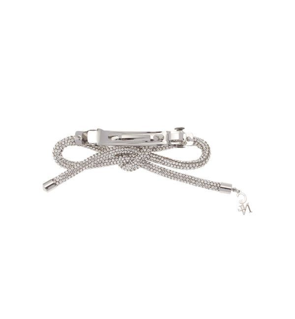 CALNAMUR「BIJOU CHAIN RIBBON VALLETTA/ビジューチェーンリボンバレッタ」|その他|