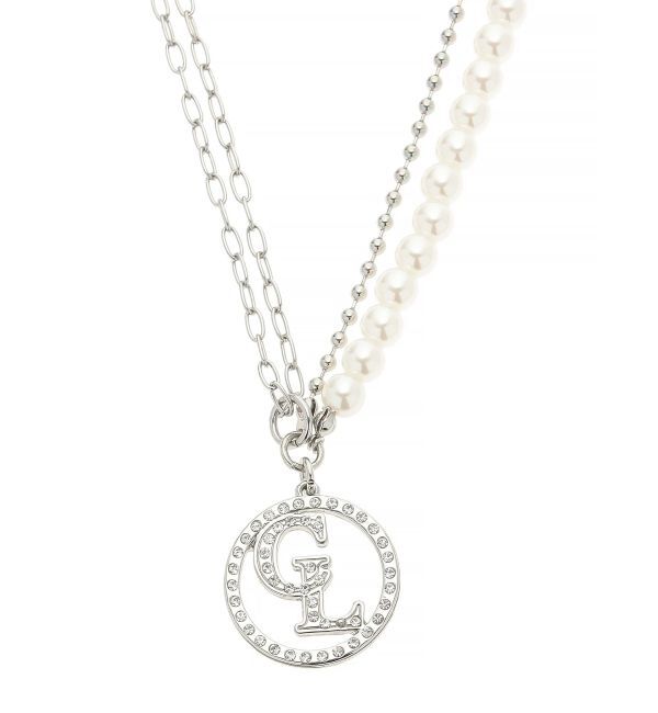 CALNAMUR「FAKE PARL&times;CHAIN NECKLACE/フェイクパール&times;チェーンネックレス」|その他|