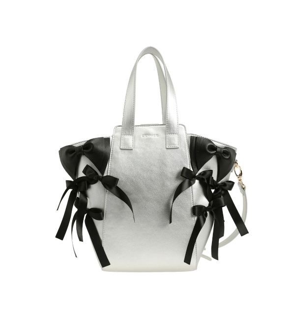 CALNAMUR「RIBBON BAG/リボンバッグ」|その他|シルバー