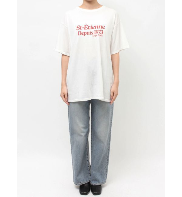 Ungrid「ミニスラブビッグシルエットロゴTee」|Tシャツ・カットソー|