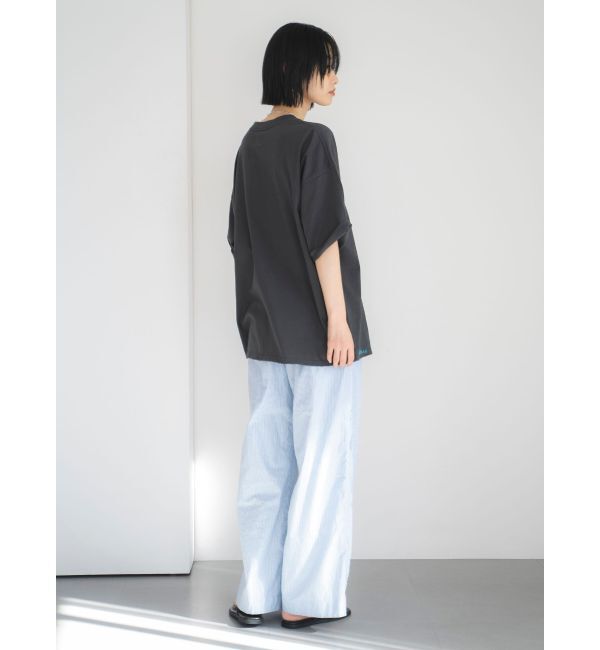 Ungrid「ダメージデザインロゴビッグTee」|Tシャツ・カットソー|