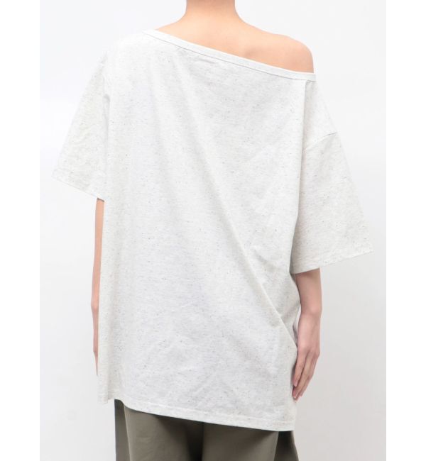 Ungrid「WAIPER別注 オフショルロゴTee」|Tシャツ・カットソー|