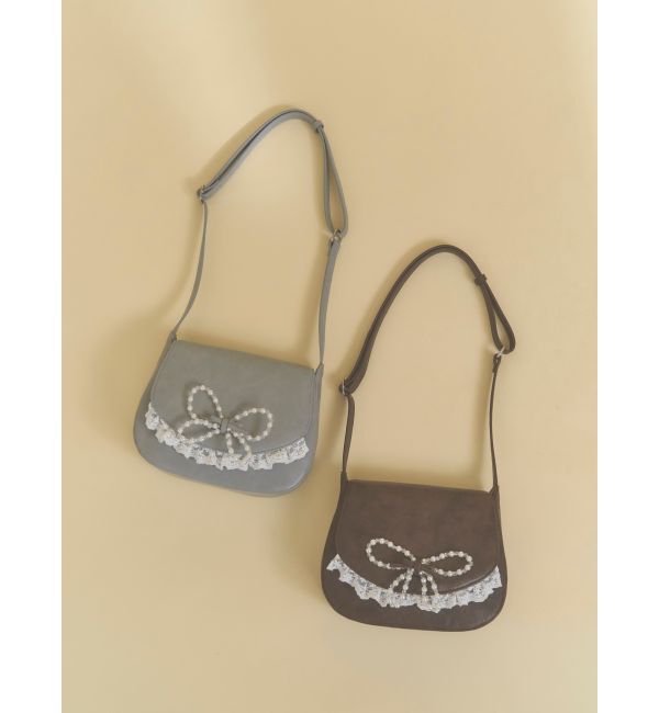 merry jenny「pearl butterfly lace shoulder bag」|ショルダー・メッセンジャー|