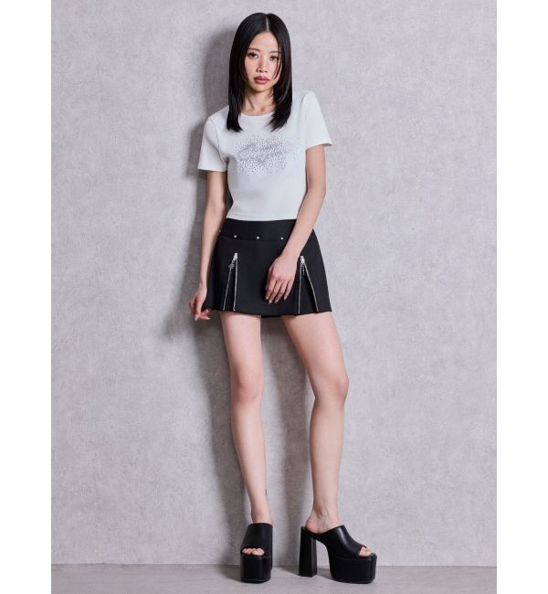 GYDA「Gemyntar bijou Tシャツ」|Tシャツ・カットソー|