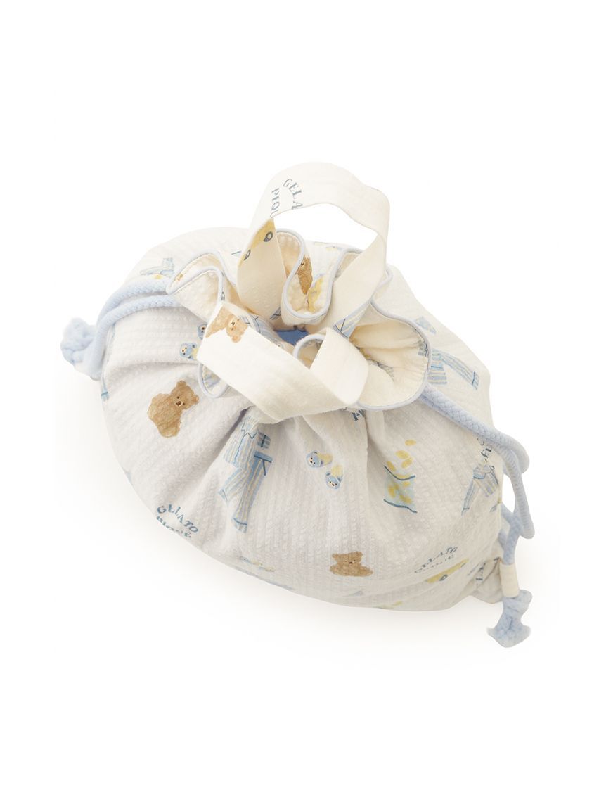 GELATO PIQUE KIDS & BABY「【KIDS】パジャマパーティー柄巾着バッグ」|トートバッグ|