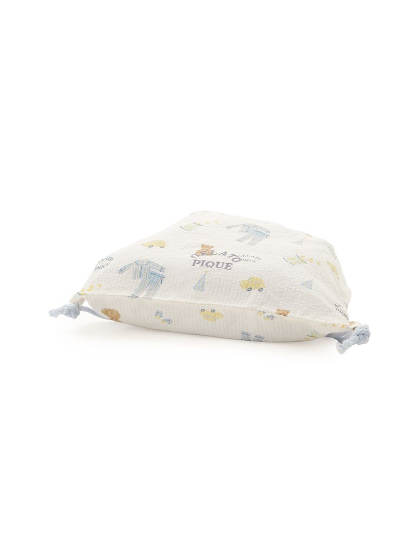 GELATO PIQUE KIDS & BABY「【KIDS】パジャマパーティー柄巾着バッグ」|トートバッグ|