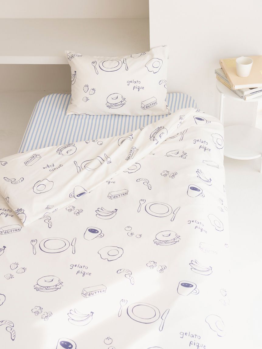 gelato pique Sleep「【Sleep】モーニング柄 ピローケース」|その他|