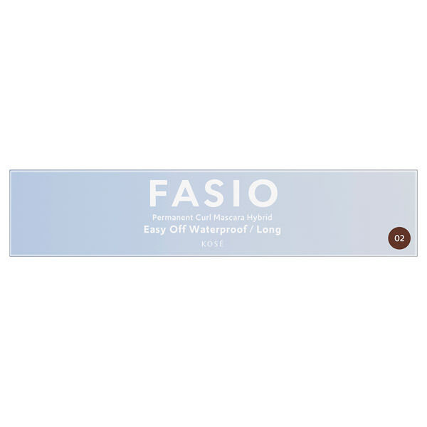  「ファシオ パーマネントカール マスカラ ハイブリッド (ロング) 02 ブラウン」|マスカラ・まつげ|