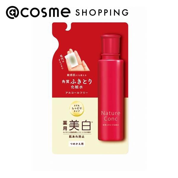  「ナリスアップ ネイチャーコンク 薬用 クリアローション 詰替え/とてもしっとり (180ml)」|化粧水|その他