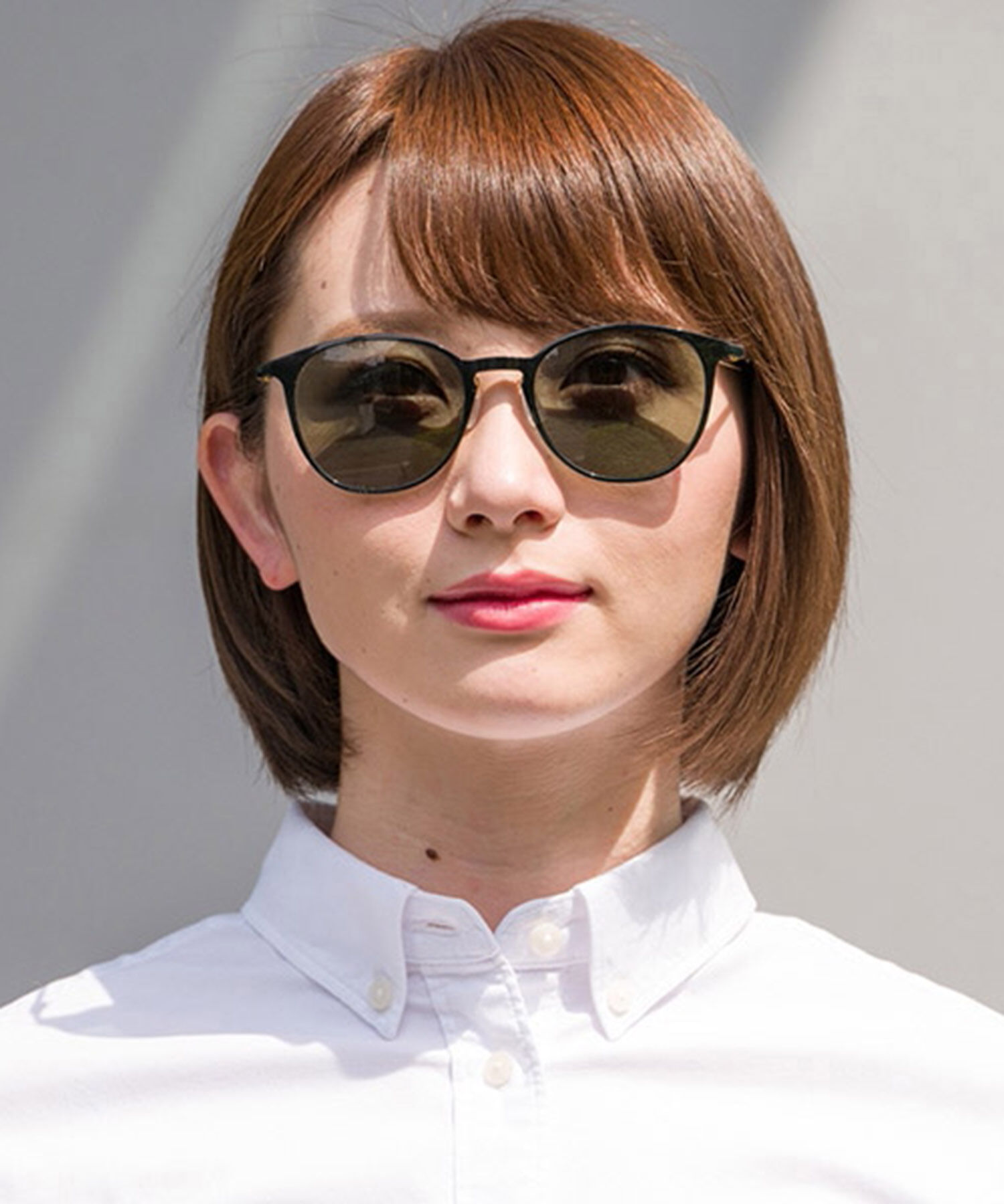  「Zoff ボストン型 軽量 ズレ落ち防止 サングラス｜Zoff SMART CLASSIC SUNGLASSES 紫外線対策」|サングラス|ブラック系その他