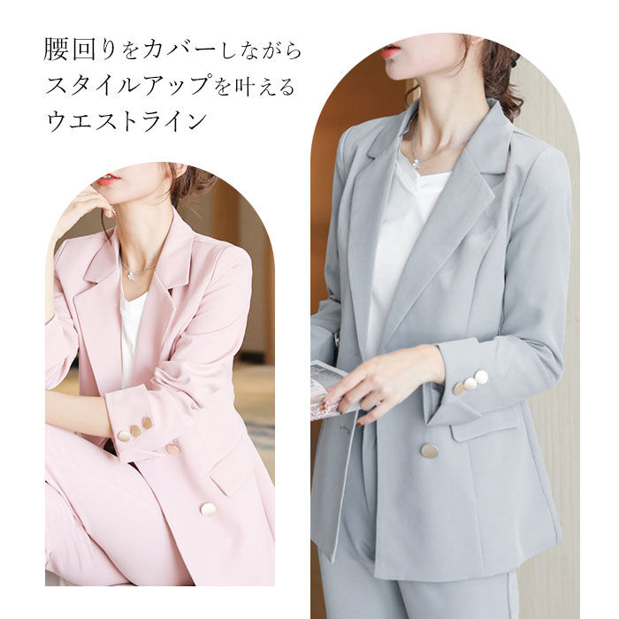BACKYARD FAMILY「パンツスーツ レディース 上下 通販 スーツ 上下セット ビジネススーツ セレモニースーツ」|その他|