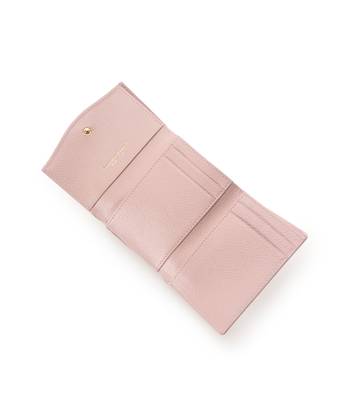 Samantha Thavasa Petit Choice「「20th anniversary Collection」クリアハートビジュー 折財布」|財布|