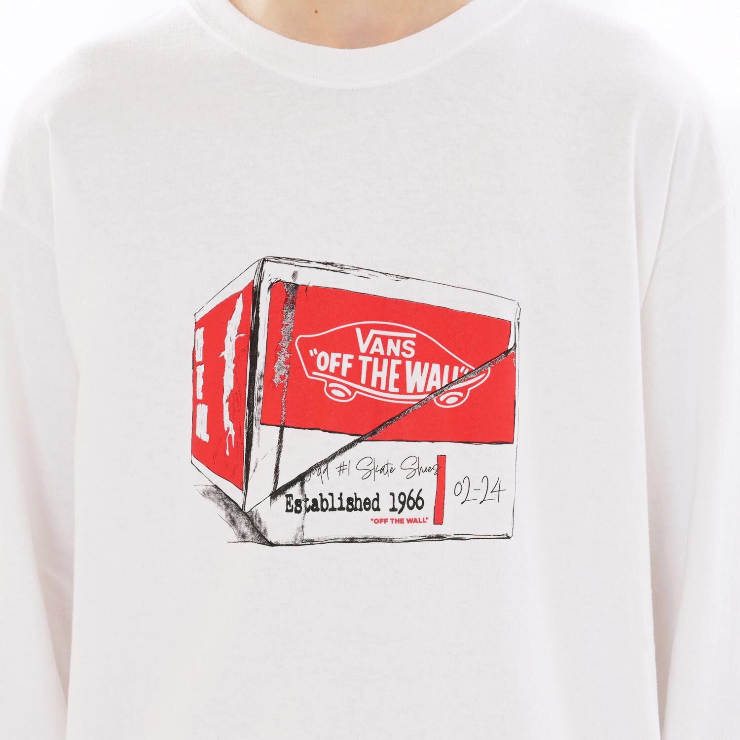 VANS「【VANSｱﾊﾟﾚﾙ(WJ)】M Vintage Shoe Box L TEE」|Tシャツ・カットソー|
