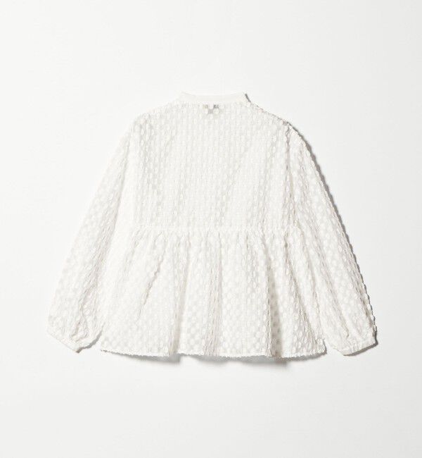 UNITED ARROWS「ラメ ドットジャガード ブラウス」|シャツ・ブラウス|