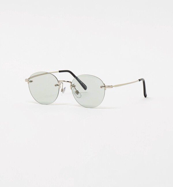 UNITED ARROWS green label relaxing「GLR メタル リムレス ファッション用グラス」|サングラス|