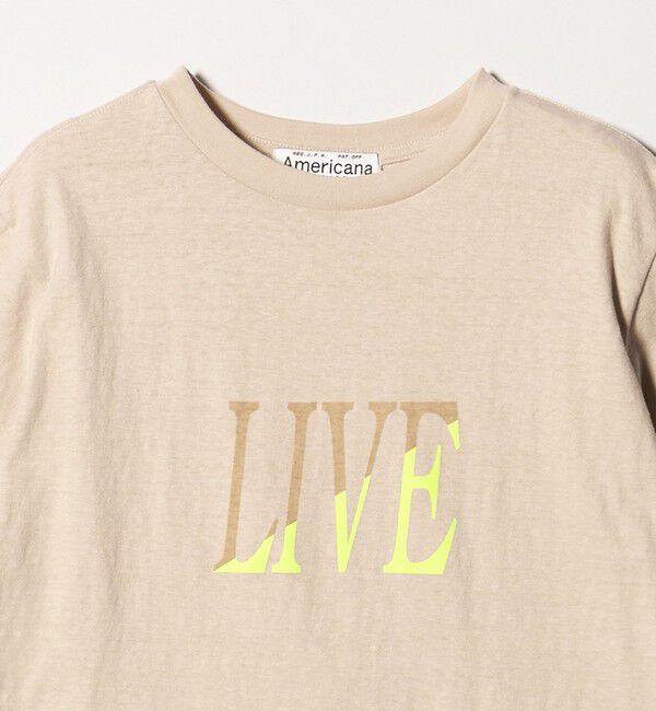 BEAUTY&YOUTH UNITED ARROWS「＜Americana＞LIVE プリント Tシャツ」|Tシャツ・カットソー|