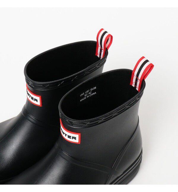 Ray BEAMS 「【WEB限定】HUNTER / プレイ モールデッド ブーツ 【レイン 雨の日のお出かけ 梅雨 雨靴 レインブーツ】」|ロングブーツ|