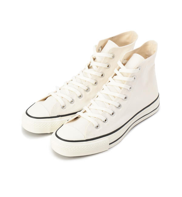 SHIPS「CONVERSE: JAPAN MADE キャンバス オールスター HI」|スニーカー|ホワイト