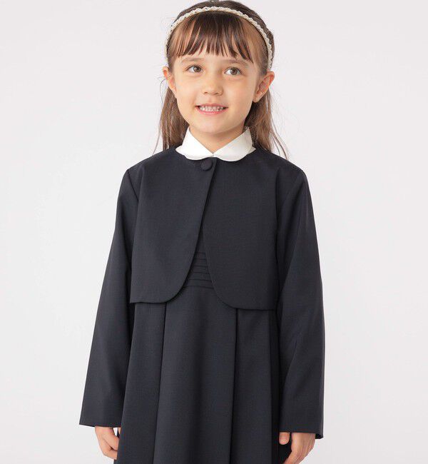 SHIPS KIDS「SHIPS KIDS:110～130cm /セレモニー  ボレロ ジャケット」|ボレロ|