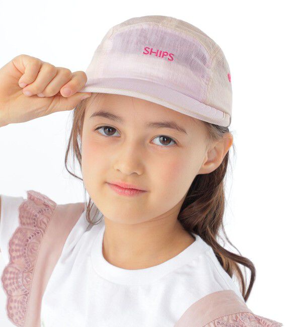 SHIPS KIDS「SHIPS KIDS:シアー メッシュ ジェットキャップ」|キャップ・キャスケット|