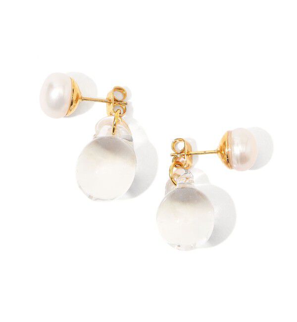 TOMORROWLAND GOODS「 LEVENS JEWELS PEARL&BALL ピアス」|ピアス|01 その他