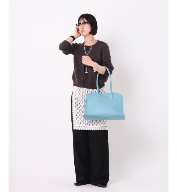  「【blancle/ ブランクレ】別注 S.LETHER Wide boston」|ボストンバッグ|