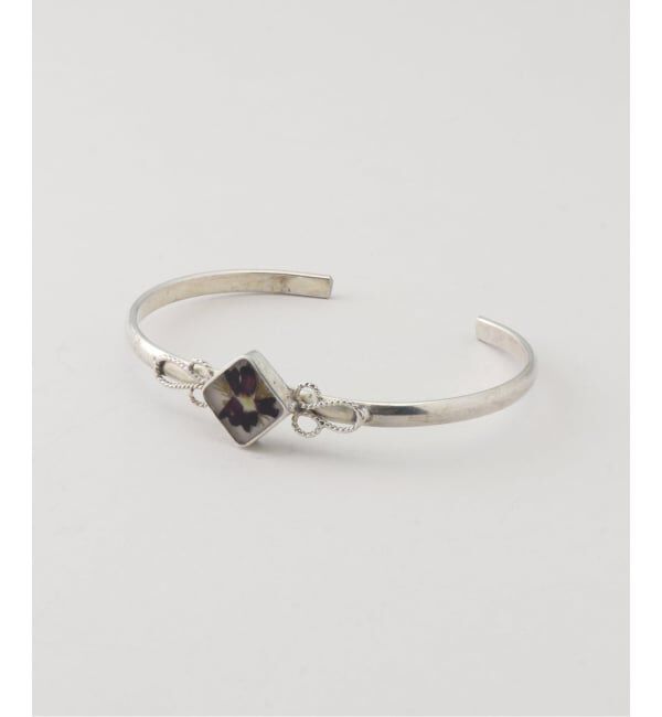 JOINT WORKS「GUSTAVO / グスタボ Flower Narrow Bracelet-diamond」|ブレスレット・バングル|ホワイト