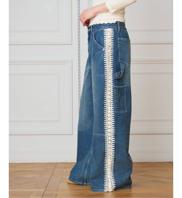 IENA LA BOUCLE「SEA NEW YORK シー ニューヨーク STASIA デニム ジーンズ SS26-106」|デニム|