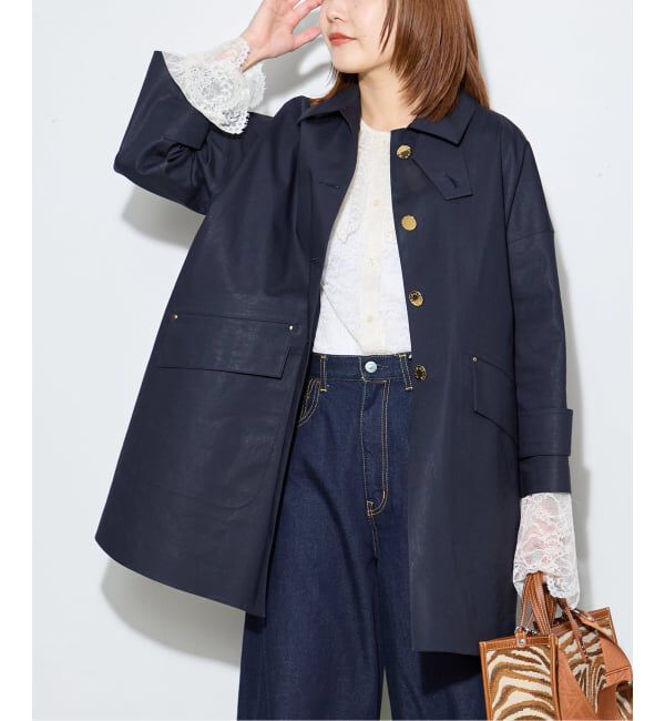 journal standard L'essage「別注【MACKINTOSH/マッキントッシュ】HUMBIE MB EX：コート」|ステンカラーコート|