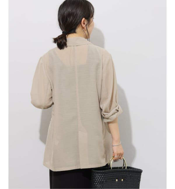 JOURNAL STANDARD relume「《追加2》シングルシアージャケット」|テーラードジャケット|