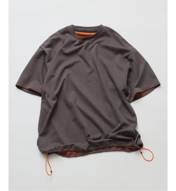 JOURNAL STANDARD relume「ダブルフェイス 配色 スピンドル Tシャツ」|Tシャツ・カットソー|ブラウン