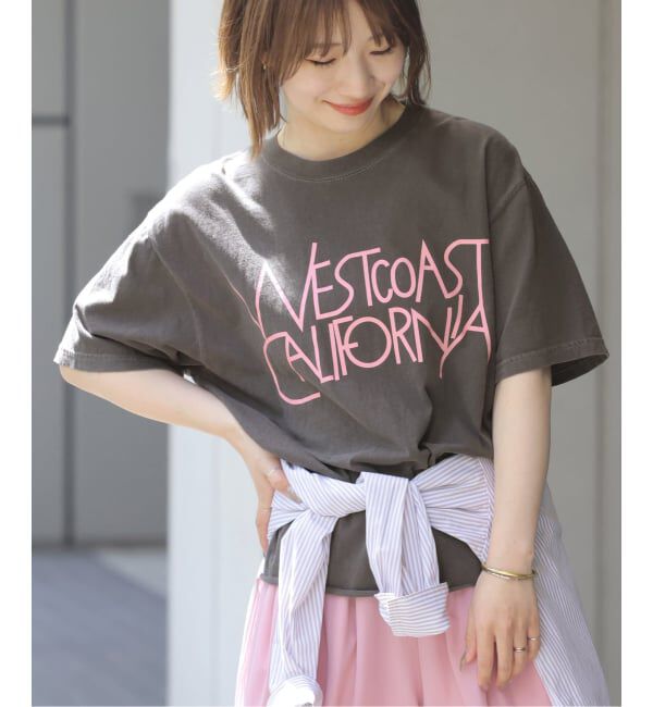 JOURNAL STANDARD relume「《追加》別注【THE DAY ON THE BEACH】カットオフTシャツ」|Tシャツ・カットソー|ブラック B