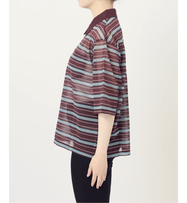 JOURNAL STANDARD「シアーカノコボーダーポロシャツ」|Tシャツ・カットソー|