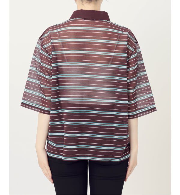 JOURNAL STANDARD「シアーカノコボーダーポロシャツ」|Tシャツ・カットソー|