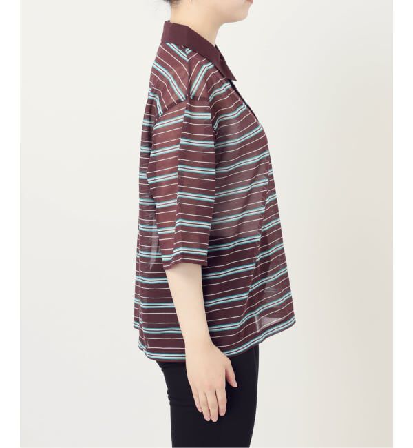 JOURNAL STANDARD「シアーカノコボーダーポロシャツ」|Tシャツ・カットソー|