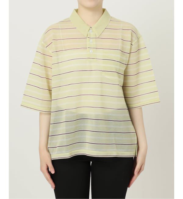 JOURNAL STANDARD「シアーカノコボーダーポロシャツ」|Tシャツ・カットソー|