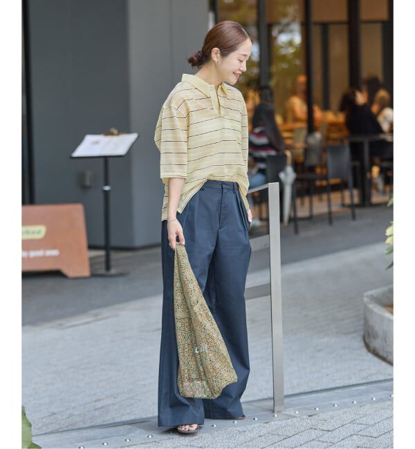 JOURNAL STANDARD「シアーカノコボーダーポロシャツ」|Tシャツ・カットソー|