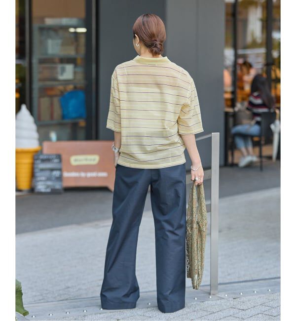 JOURNAL STANDARD「シアーカノコボーダーポロシャツ」|Tシャツ・カットソー|