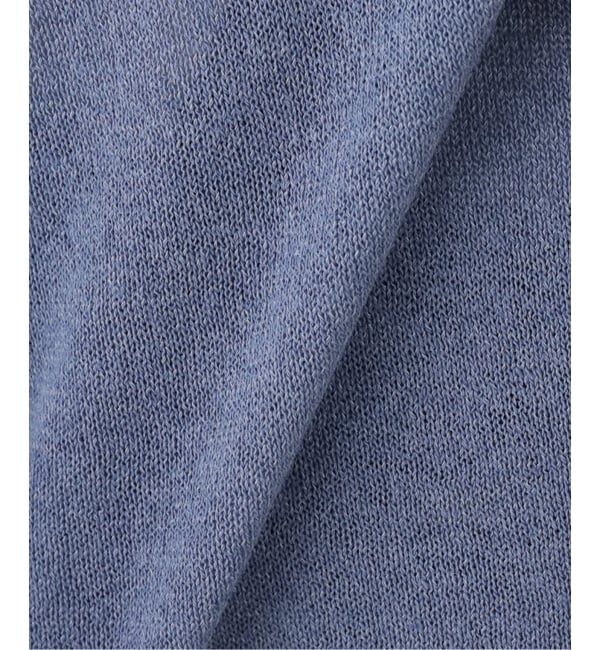 FRAMeWORK「MEIAS LINEN CHAMBRAY KNIT シャツ」|ニット・セーター|
