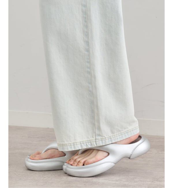 U by SPICK&SPAN「PAES/ぺイズ New Flip Flop metal Line」|サンダル|