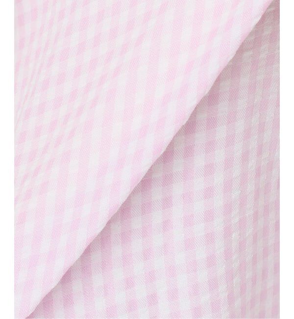 Spick and Span「《予約》Higuchi*S ギンガムサッカースカート」|スカート|