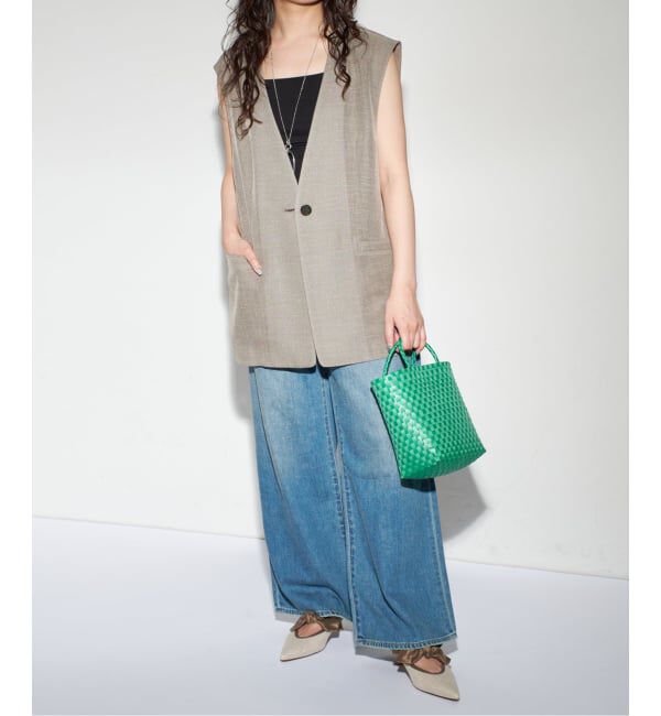 GRISE「《WEB+一部店舗限定》GRISE ポインテッド DOUBLE BOW ミュール」|パンプス|