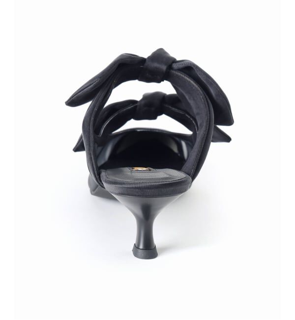 GRISE「《WEB+一部店舗限定》GRISE ポインテッド DOUBLE BOW ミュール」|パンプス|