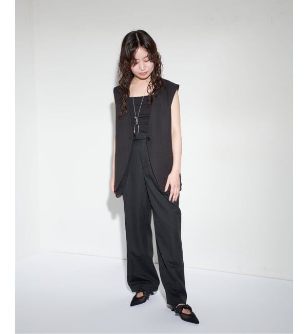 GRISE「《WEB+一部店舗限定》GRISE ポインテッド DOUBLE BOW ミュール」|パンプス|