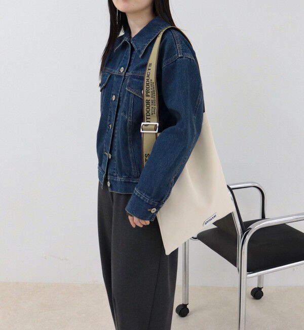 fredy emue「【OUTDOOR PRODUCTS 】ジャガードロゴテープワンショルトートバッグ」|トートバッグ|