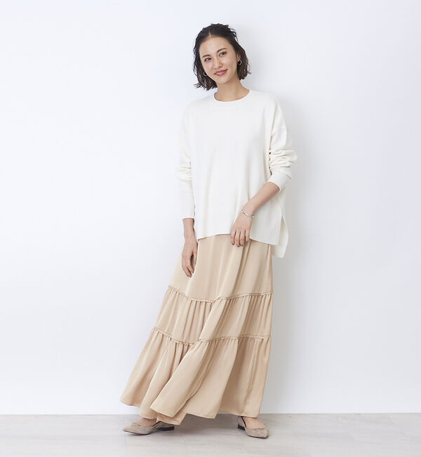 Rouge vif「切り替えギャザースカート」|スカート|